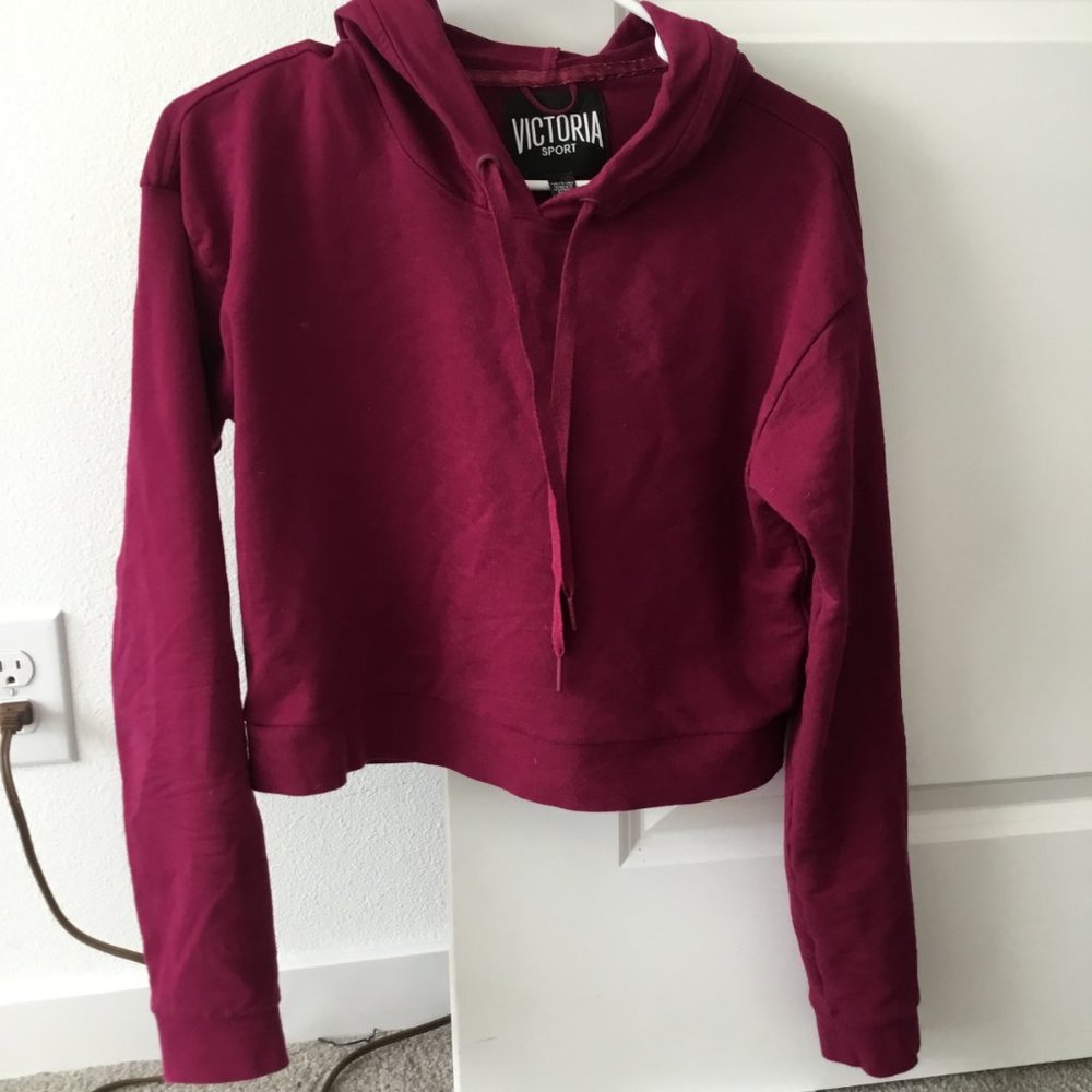 Victoria Secret crop hoodie